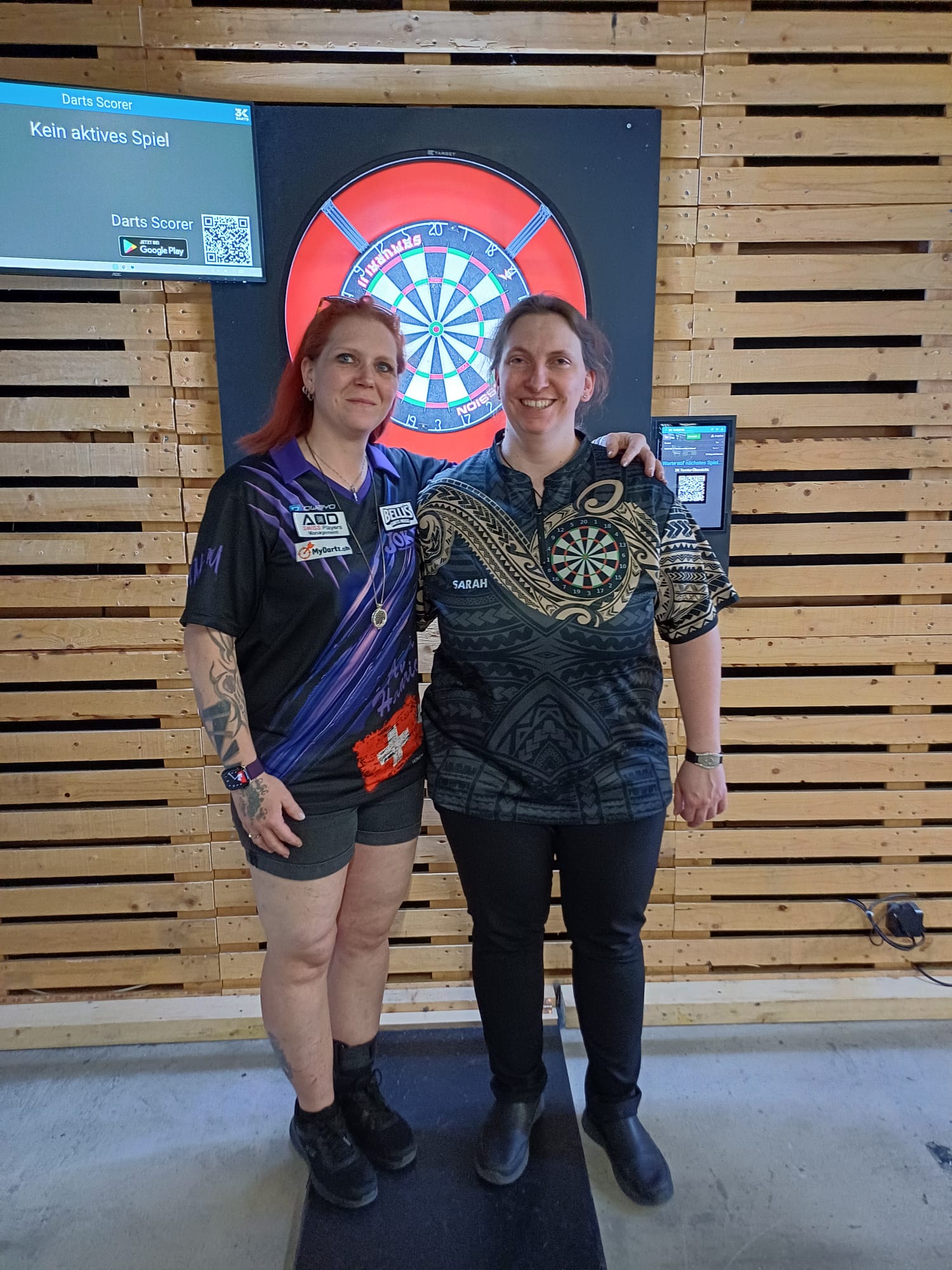 Nordwest Open 2026 - Finale Damen: Angela Heinrich (Siegerin) und Sarah Bartlomé